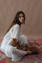 Load image into Gallery viewer, Brigette Lace Pants - Ivory
