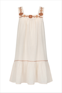 Chloe Mini Dress - Pearl