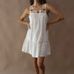 Chloe Mini Dress - Pearl