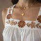 Chloe Mini Dress - Pearl