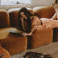 Clementine Frill Midi Dress - Nectar