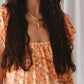 Clementine Frill Midi Dress - Nectar