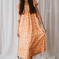 Clementine Frill Midi Dress - Nectar