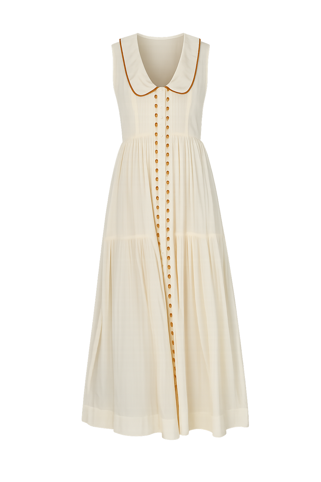 Gabby Midi Dress - Cream