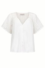 Load image into Gallery viewer, Brigette Lace Blouse - Ivory
