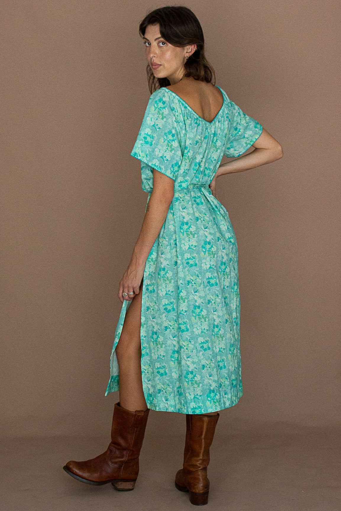 Isla Maxi Dress  - Azure