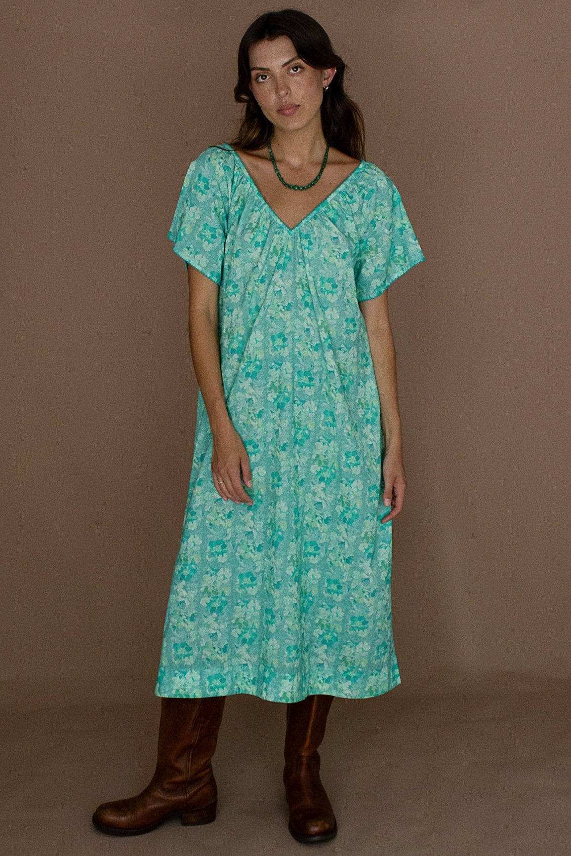 Isla Maxi Dress  - Azure
