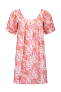 Jenny Smock Dress - Rosy