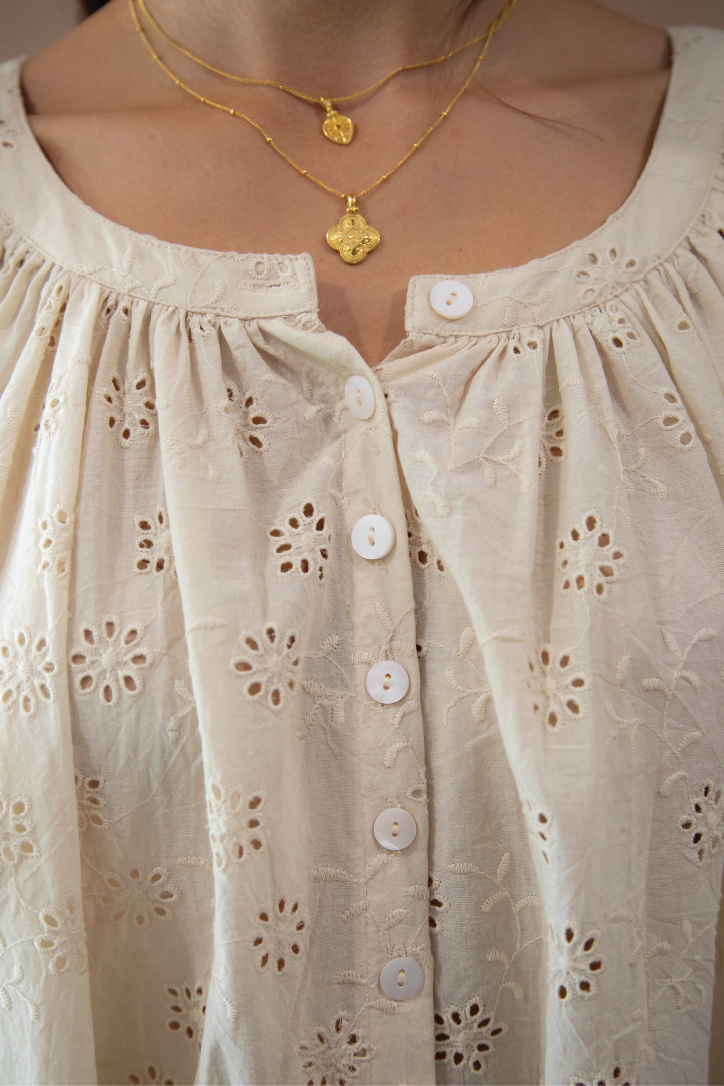 Juniper Blouse - Sugar