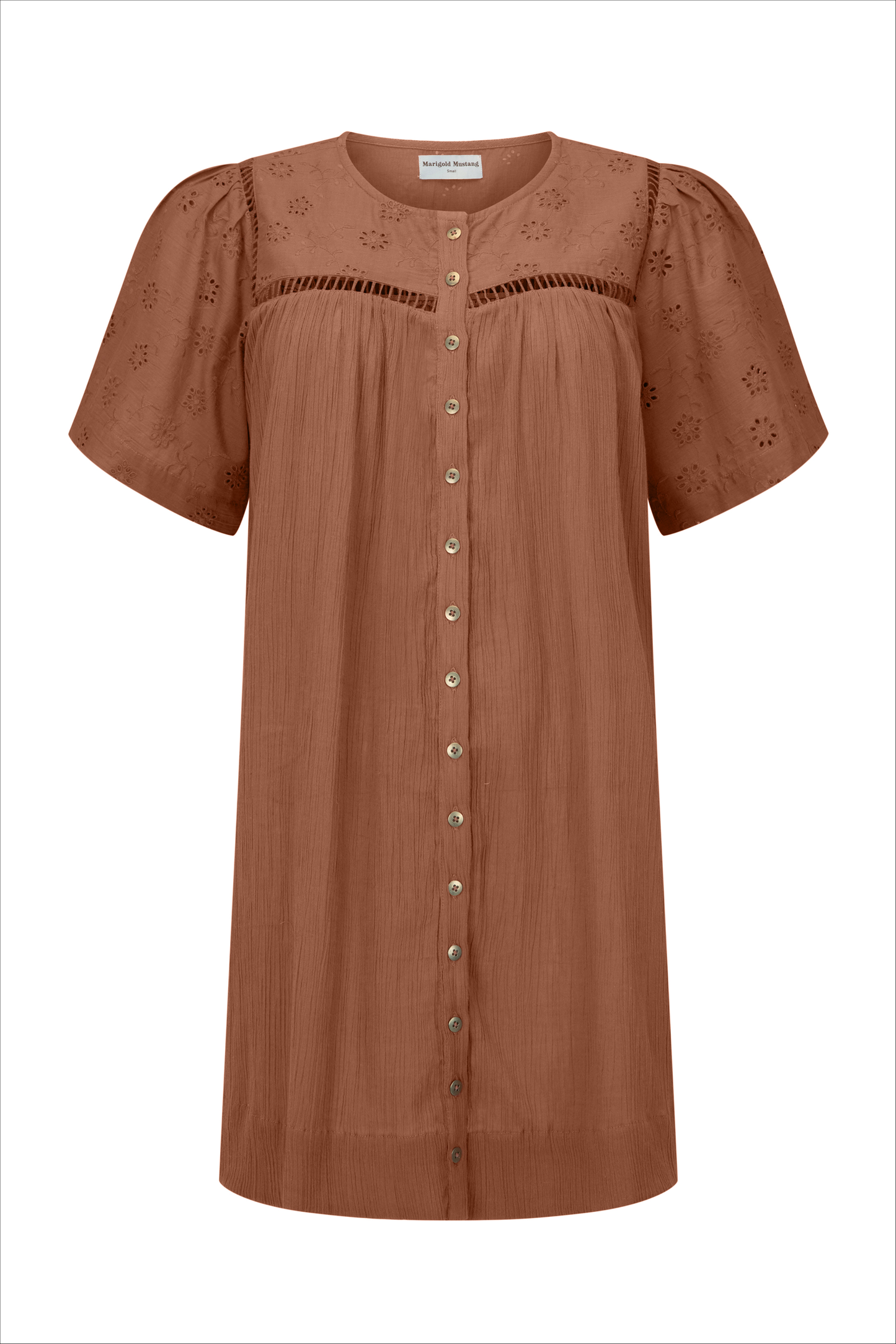 Juniper Smock Dress - Spice