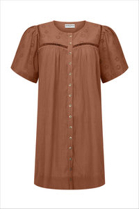 Juniper Smock Dress - Spice