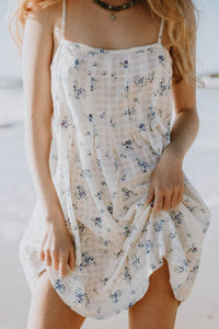 Juni Strappy Dress - Lapis