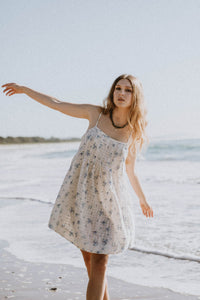 Juni Strappy Dress - Lapis