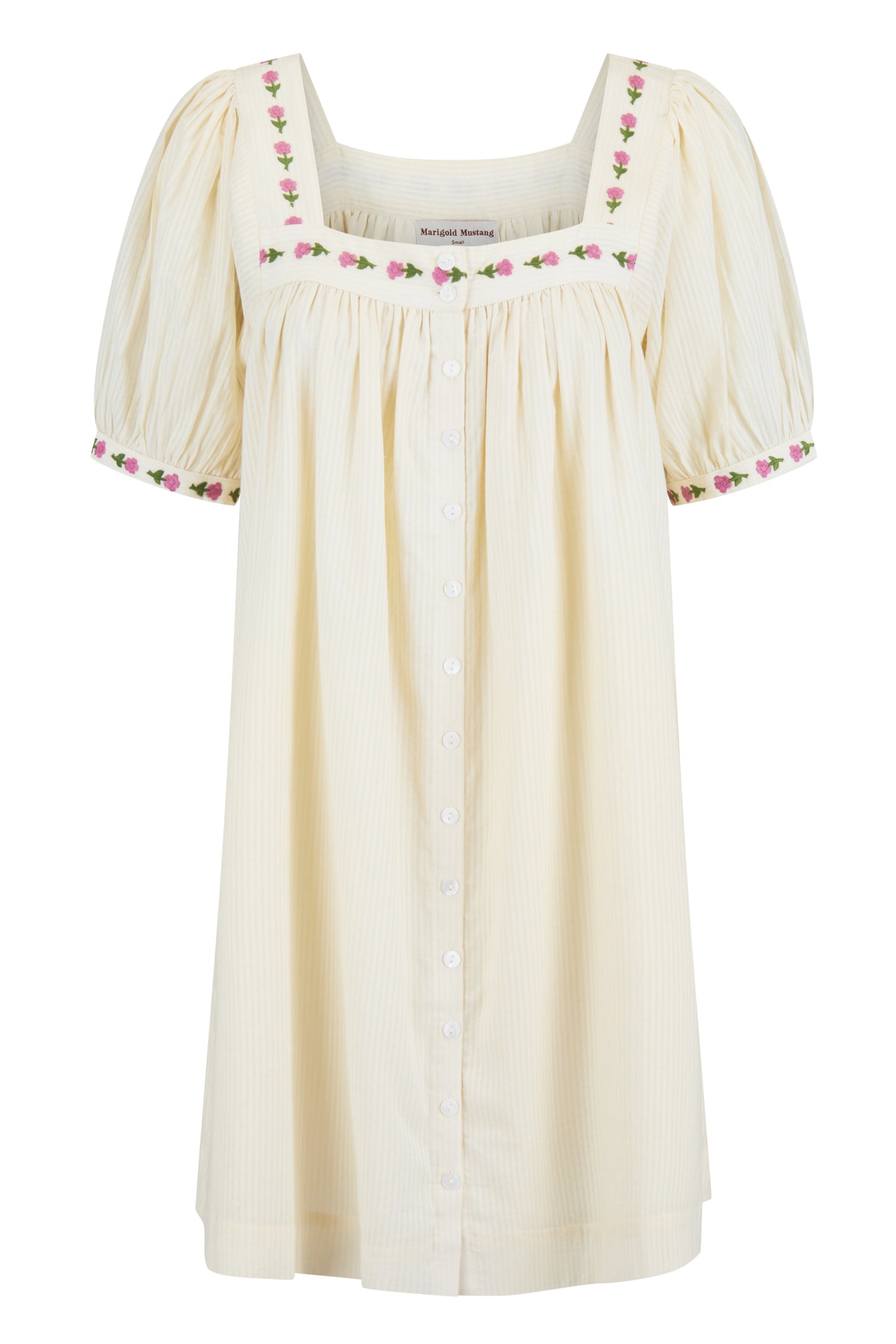 Gabby Mini Dress - Macadamia