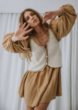 Load image into Gallery viewer, Camille Double Cloth Mini Dress - Spice
