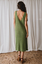 Load image into Gallery viewer, Maggie Crochet Midi Dress - Olive
