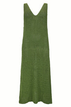Load image into Gallery viewer, Maggie Crochet Midi Dress - Olive
