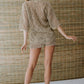 Maggie Crochet Shorts - Fawn