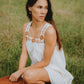 Chloe Mini Dress - Pearl