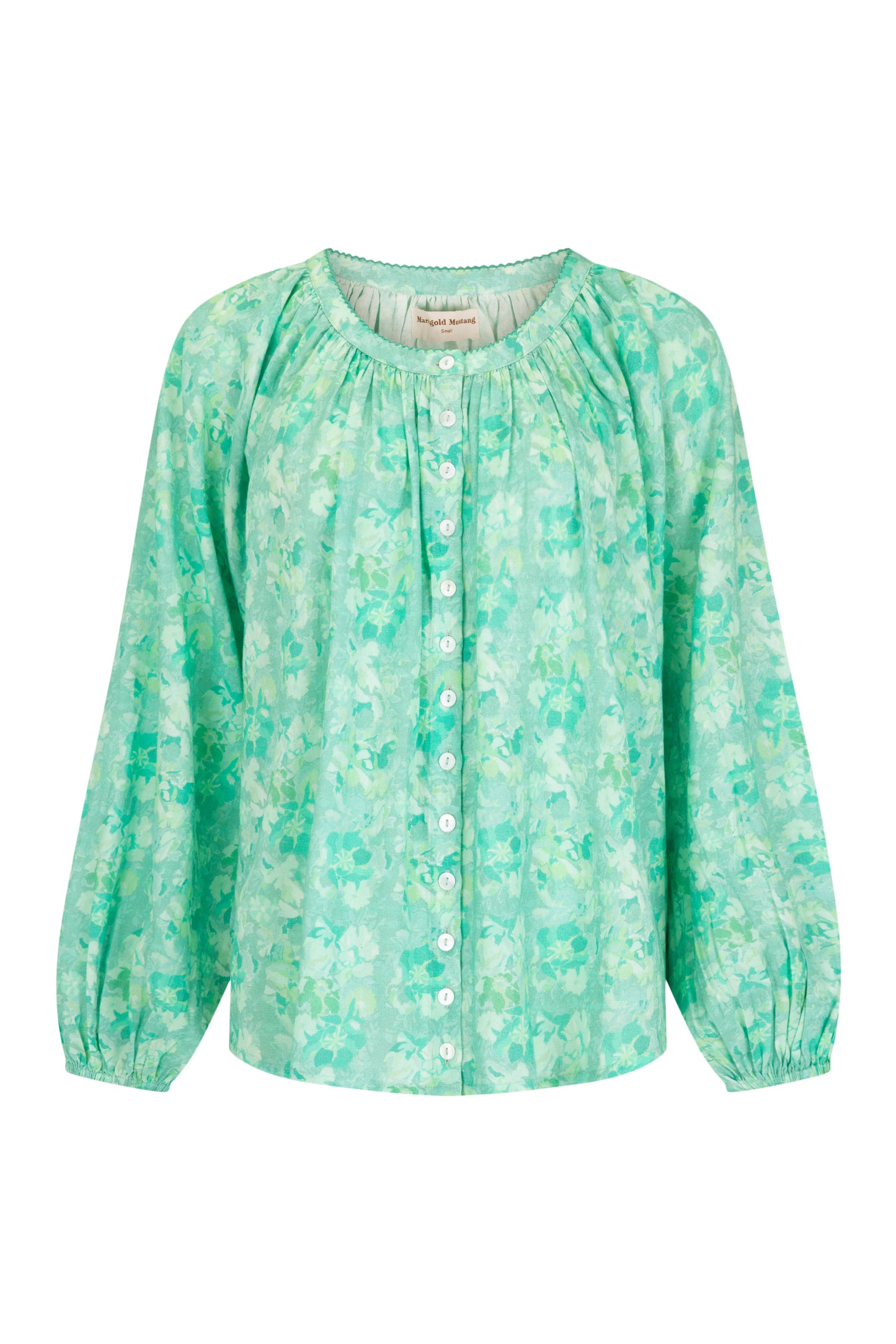 Isla Blouse - Azure