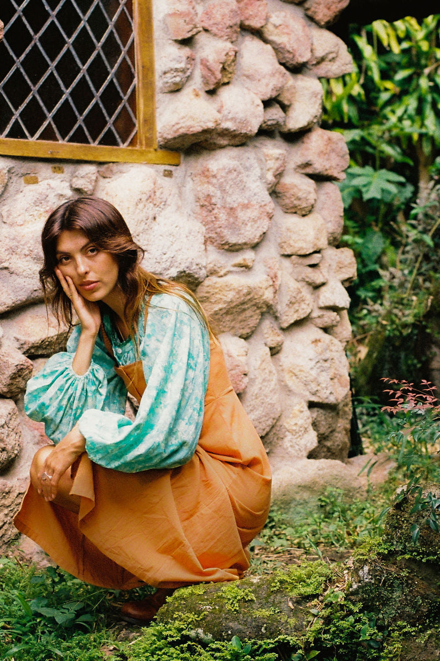 Remi Midi Dress  - Cinnamon