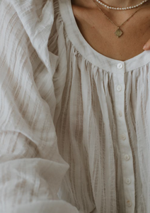 Camille Gauze Blouse