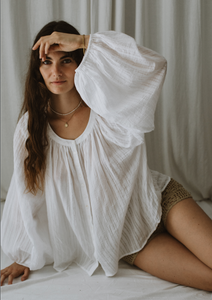 Camille Gauze Blouse