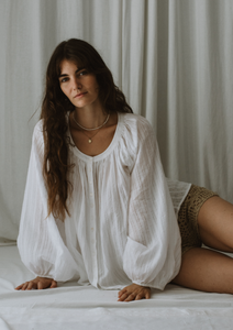 Camille Gauze Blouse