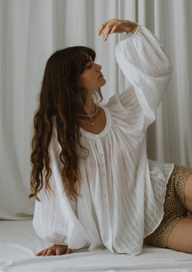 Camille Gauze Blouse