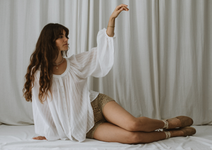 Camille Gauze Blouse
