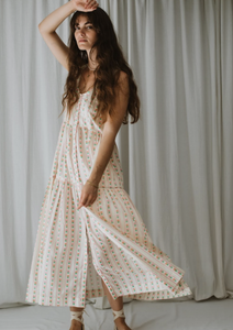 Delilah Maxi Dress - Rose