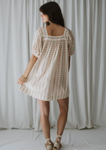 Load image into Gallery viewer, Delilah Stripe Mini Dress - Rose
