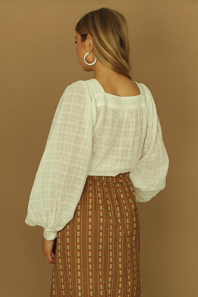 Holly Blouse - Dove