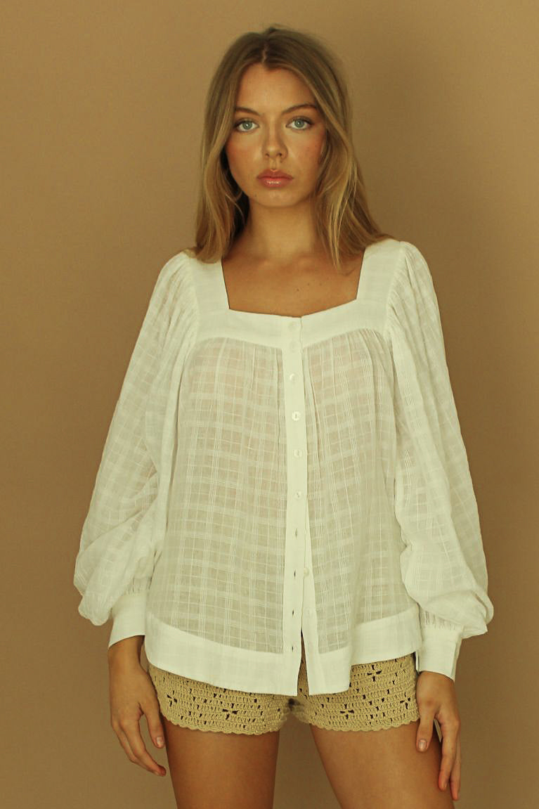 Holly Blouse - Dove