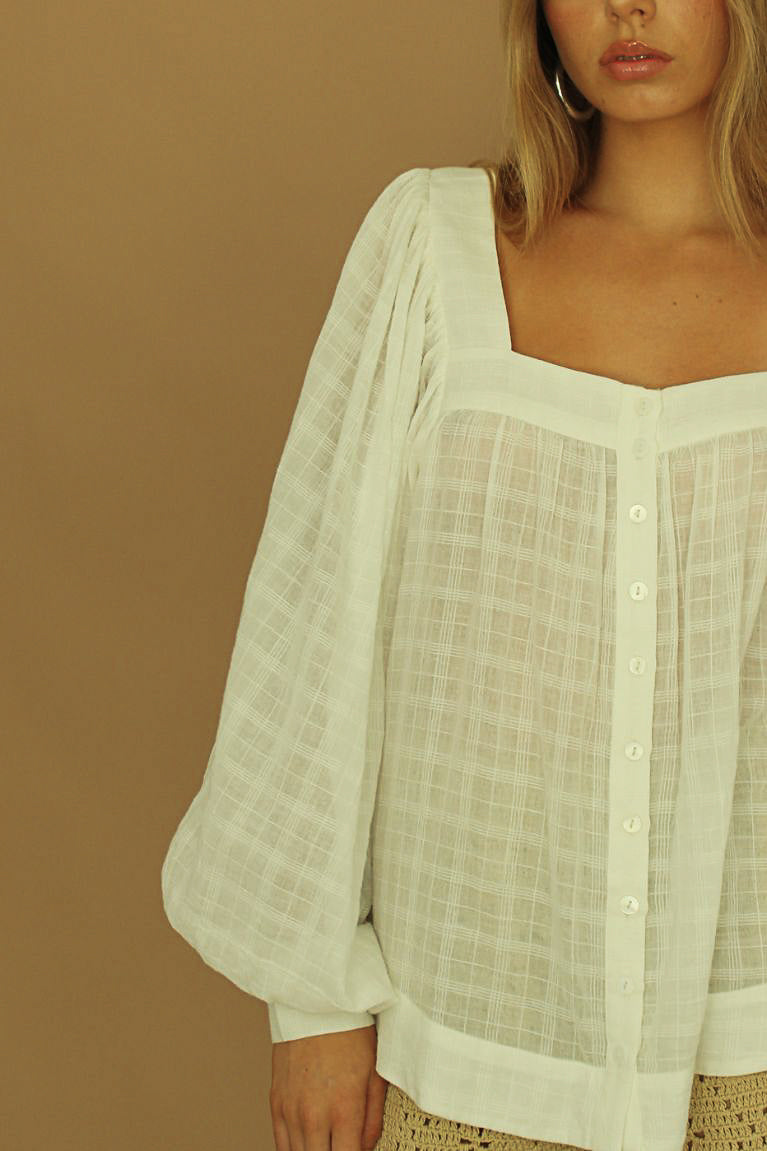 Holly Blouse - Dove
