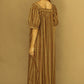 Delilah Smock Midi Dress - Walnut