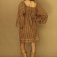 Delilah Mini Dress - Walnut
