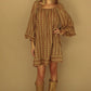 Delilah Mini Dress - Walnut