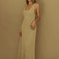 Grace Chevron Maxi - Biscuit