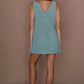 Margot Crochet Mini Dress - Seafoam