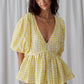 Meadow Blouse - Lemon