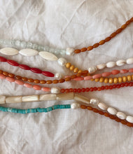 Load image into Gallery viewer, Marigold Necklace - Cherry &amp; Coral
