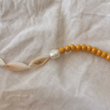 Load image into Gallery viewer, Marigold Necklace - Sun &amp; Shell
