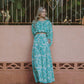 Lou Lou Maxi Skirt - Sapphire