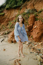 Load image into Gallery viewer, Penny Smock Dress - Powder Blue
