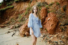 Load image into Gallery viewer, Penny Smock Dress - Powder Blue
