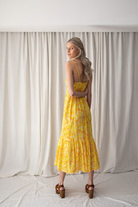 Lou Lou Strappy Dress - Golden