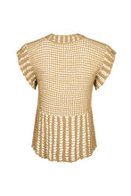Load image into Gallery viewer, Elke Crochet Blouse - Wheat
