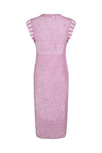 Elke Crochet Dress - Lilac