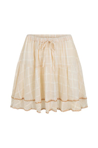 Penny Mini Skirt - Cream